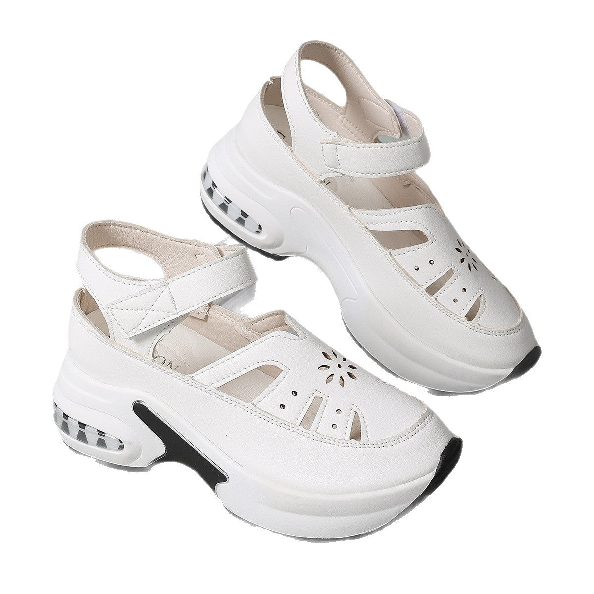 Damen Sportliche Schnürsandalen mit atmungsaktiver Oberkonstruktion R&B
