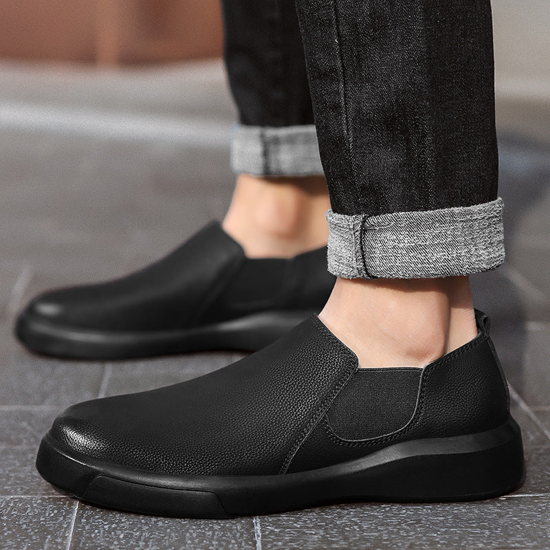 Damen bequeme Slip-On Sneakers mit elastischem Seitenstreifen und atmungsaktivem Obermaterial R&B