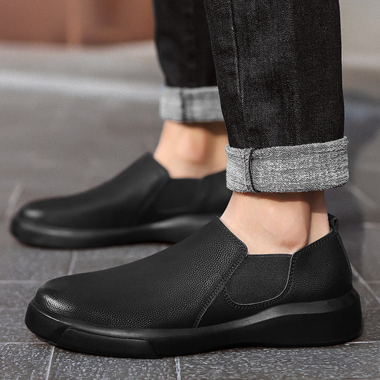 Damen bequeme Slip-On Sneakers mit elastischem Seitenstreifen und atmungsaktivem Obermaterial R&B