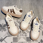 Damen Modische Plateau Sneakers mit klassischem Design und komfortabler Sohle R&B
