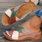 Damen Riemensandalen mit hochwertigem Leder und komfortablem Fußbett R&B