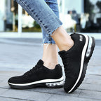 Damen Sportliche Dämpfung Sneakers mit atmungsaktivem Obermaterial und innovativem Design