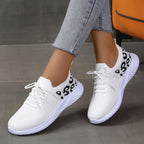 Damen Sportschuhe mit atmungsaktivem Strickdesign und rutschfester Sohle R&B