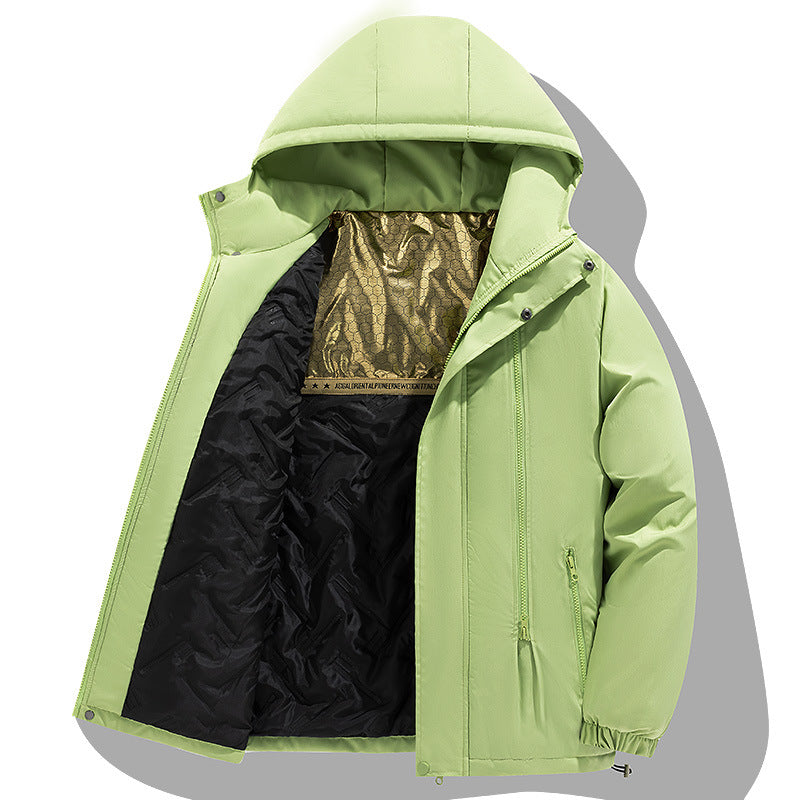 Damen winterliche Outdoor-Jacke mit thermoregulierendem Innenfutter und praktischen Taschen R&B