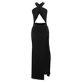 Damen Maxi-Kleid mit verführerischem Schnitt und modischen Cut-Outs R&B