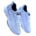 Damen Sportliche Lightweight Sneakers mit atmungsaktivem Mesh-Obermaterial R&B
