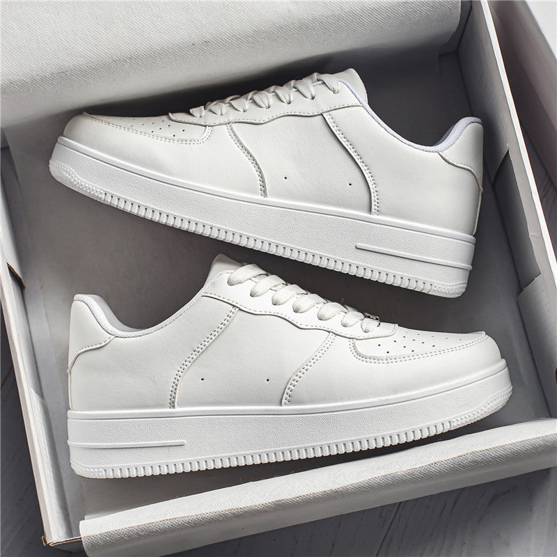 Damen lässige Ledersneaker R&B