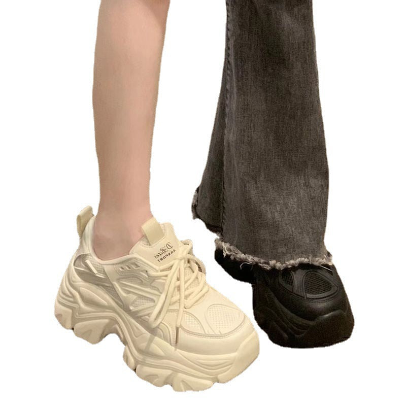 Damen Chunky Sneakers mit atmungsaktivem Obermaterial und rutschfester Sohle R&B