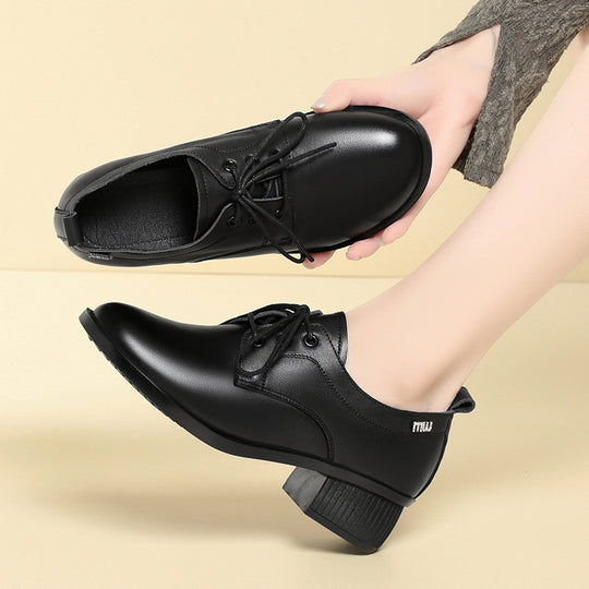 Damen Elegante Schnür-pumps mit komfortablem Blockabsatz und modischem Design R&B