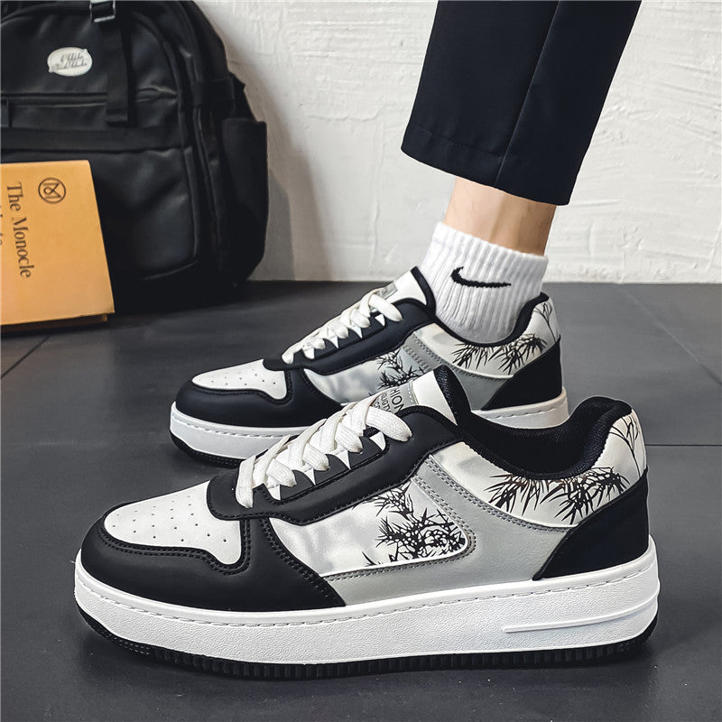 Damen Modische Sneakers mit einzigartigem floralem Motiv R&B