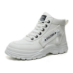 Damen modische High-Top Sneakers mit strapazierfähigem Obermaterial und optimaler Dämpfung R&B
