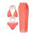 Damen Bikiniset mit transparentem Strandrock R&B