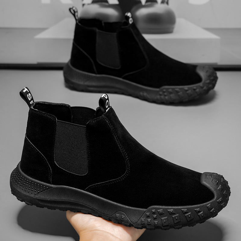 Damen sportliche Chelsea-Boots mit rutschfester Sohle R&B