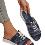 Damen Freizeitschuhe mit modischem Offene Zehen Bereich R&B