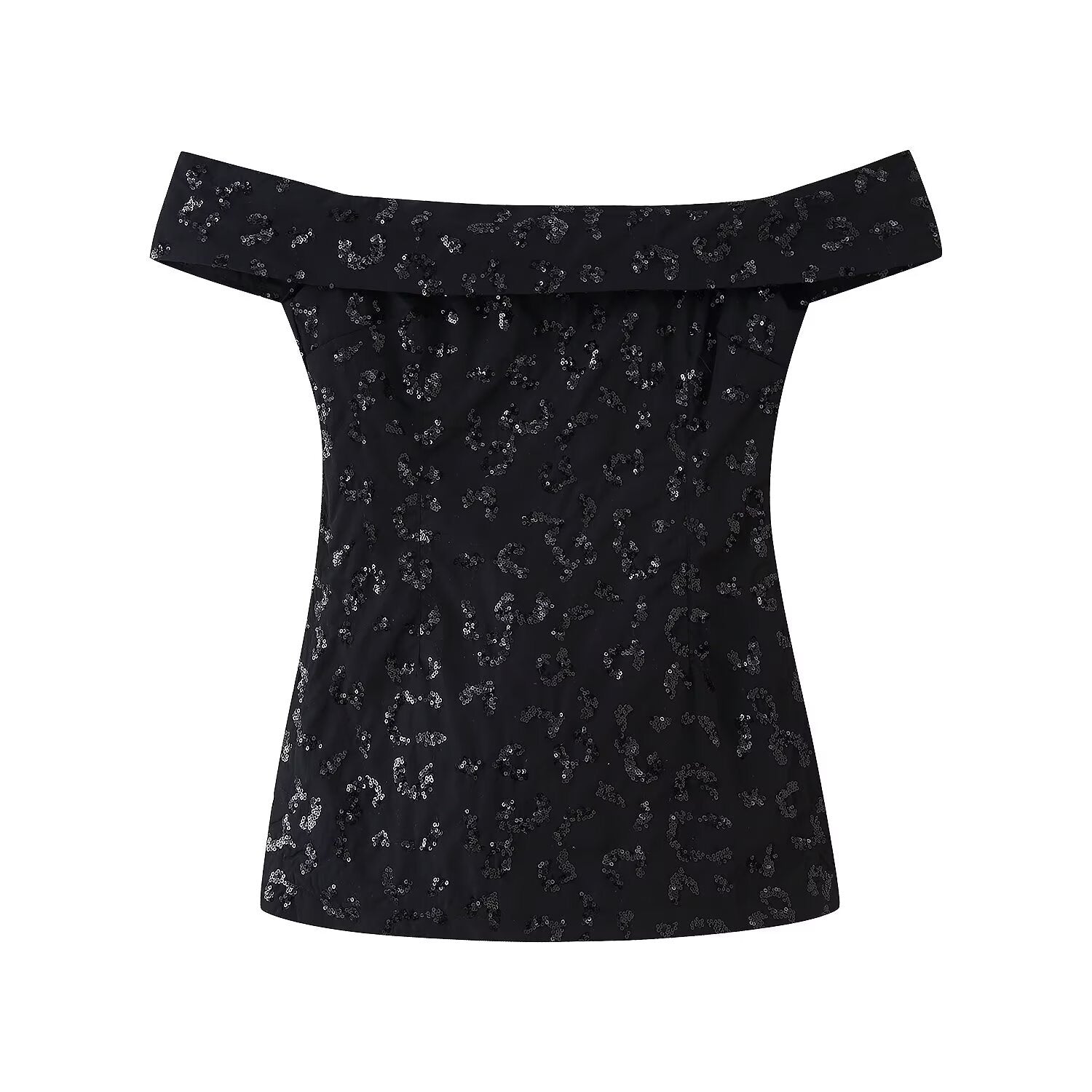 Damen elegante Palazzohose mit floraler Spitzenverzierung R&B