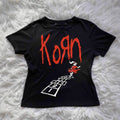 Damen T-Shirt mit kreativem grafischen Design und urbanem Statement R&B