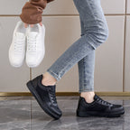 Damen modische Freizeit-Sneaker mit atmungsaktivem Obermaterial und rutschfester Sohle R&B