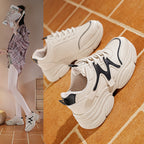 Damen trendige Chunky Sneakers R&B