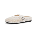 Damen Komfortable Clogs mit verstellbarem Riemen und atmungsaktivem Netzdesign