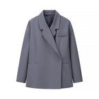 Damen Modische Oversized-Blazerjacke R&B