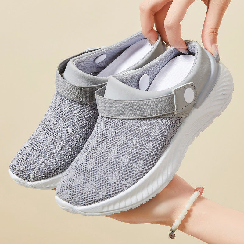 Damen Atmungsaktive Clogs mit flexiblem Tragekomfort R&B