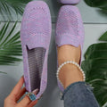 Damen Atmungsaktive Slip-On Ballerinas mit feinem Netzdesign R&B