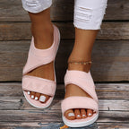 Damen Komfortable und atmungsaktive Riemen-Sandalen