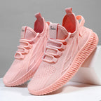 Damen Sportliche Elastische Sneakers mit atmungsaktivem Obermaterial R&B