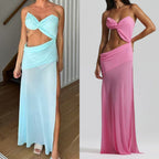 R&B | Sling Tube Top geteiltes Kleid