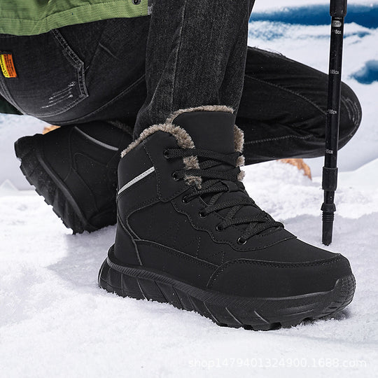 Damen Hohe Winterstiefel mit kuscheligem Futter und griffiger Sohle R&B