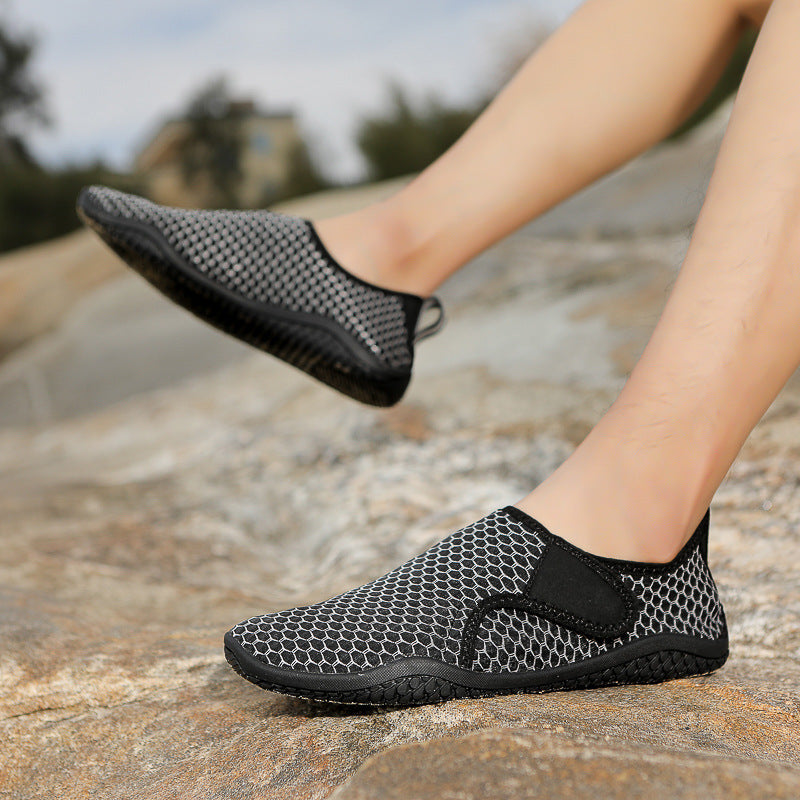 Damen Flexible Badeschuhe mit elastischem Schlupf-Design R&B
