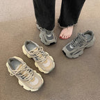 Damen Sportliche Sneakers mit dämpfender Sohle und atmungsaktivem Mesh-Obermaterial R&B