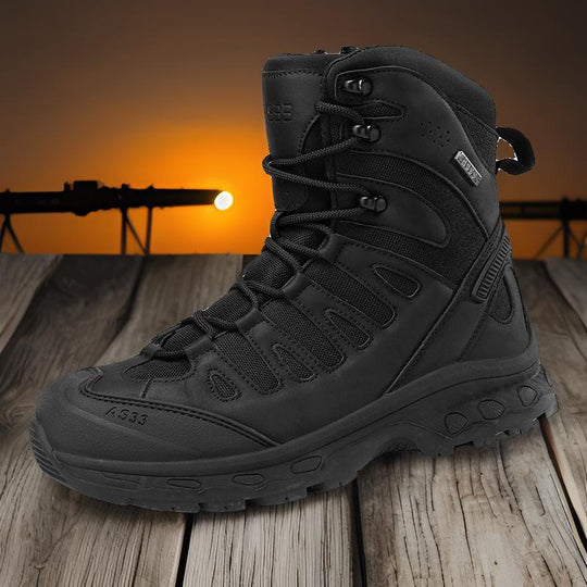 Herren Outdoorschuhe mit hohem Knöchelschutz und rutschfester Sohle R&B