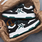 Damen Sportliche Sneakers mit verstärkter Sohle und atmungsaktiver Obermaterialstruktur R&B