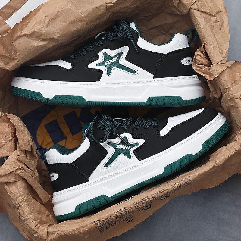 Damen Sportliche Sneakers mit verstärkter Sohle und atmungsaktiver Obermaterialstruktur R&B