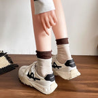 Damen Sportliche Sneakers mit dicker Profilsohle und atmungsaktivem Obermaterial R&B