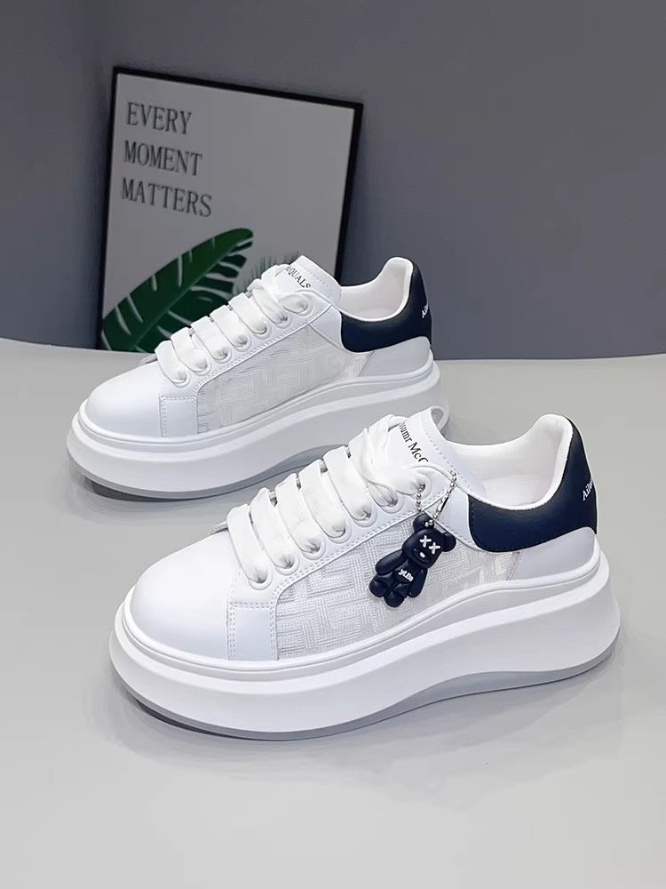 Damen modische Chunky Sneakers mit flexibel dämpfender Sohle und atmungsaktiver Estradakonstruktion R&B