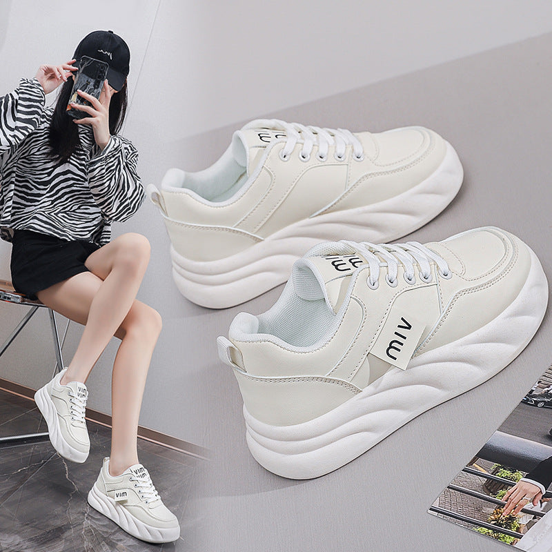 Damen Platform Sneakers mit dämpfender Sohle und atmungsaktivem Obermaterial R&B