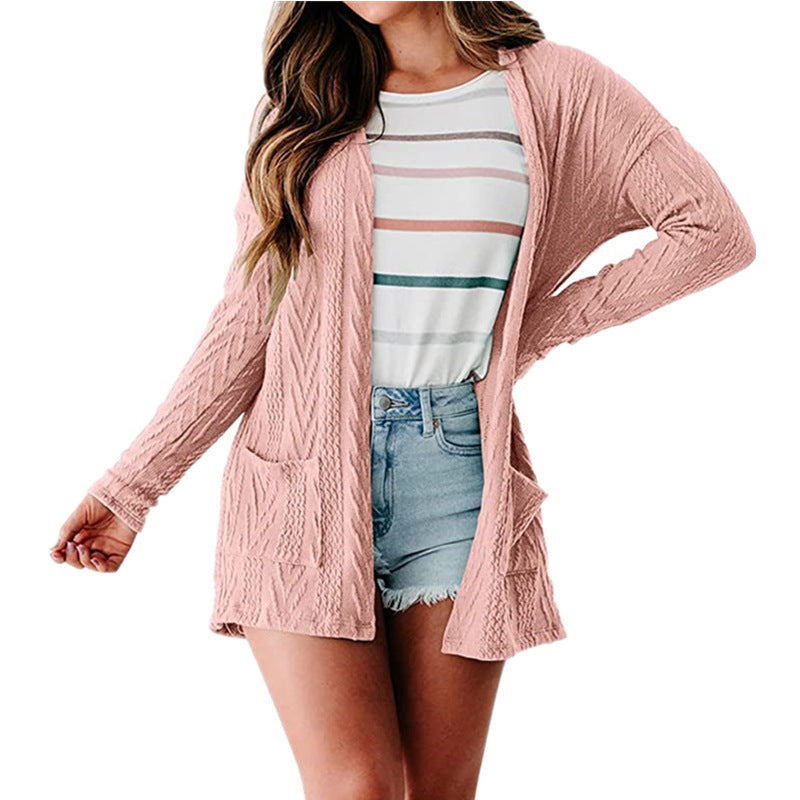 Damen Strickjacke im lässigen Stil R&B