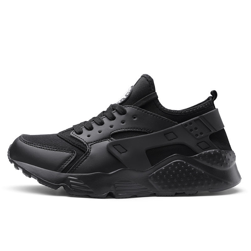 Damen sportliche Sneaker mit atmungsaktiver Oberflächenstruktur und rutschfester Sohle R&B