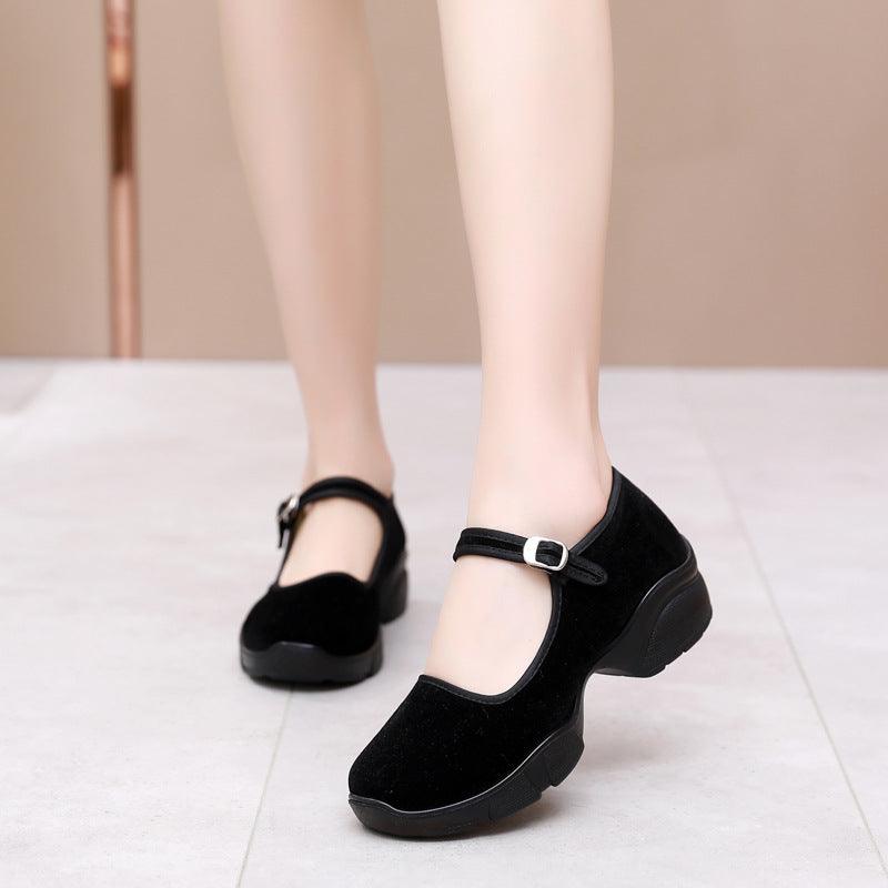 Damen Komfortable und elegante Mary Jane Schuhe mit stylishen Details R&B