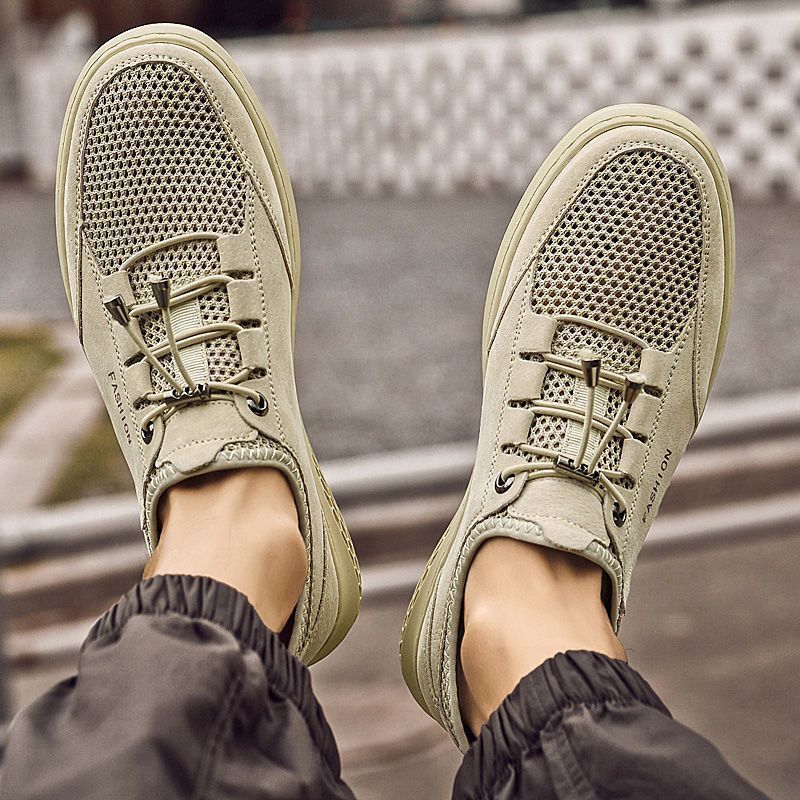 Damen Atmungsaktive Freizeit-Sneaker mit rutschfester Sohle und flexibler Struktur R&B