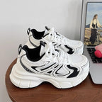 Damen Sportliche Sneaker mit ergonomischer Dämpfung und atmungsaktiver Mesh-Oberfläche