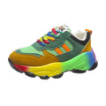 Damen Multi-Funktions-Sneakers mit buntem Design und atmungsaktiven Obermaterialien R&B