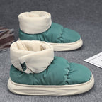 Damen Kuschel Sneaker mit hohem Kragen R&B