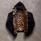 Damen Hoodie mit luxuriösem Kunstfellfutter R&B