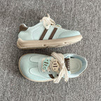 Damen Sportliche Kindersneaker mit niedlichen Tiermotiven und praktischem Klettverschluss R&B