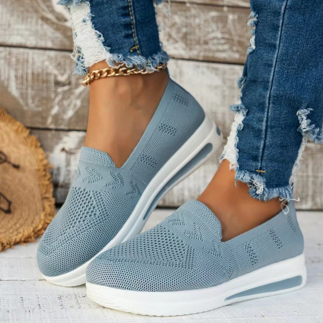 Damen Leichte und atmungsaktive Slip-On Freizeitschuhe R&B