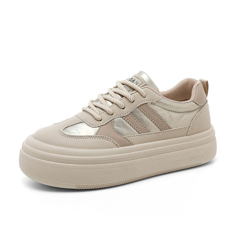 Damen Sneakers mit modischem Plateausohlen-Design und atmungsaktiver Oberfläche R&B