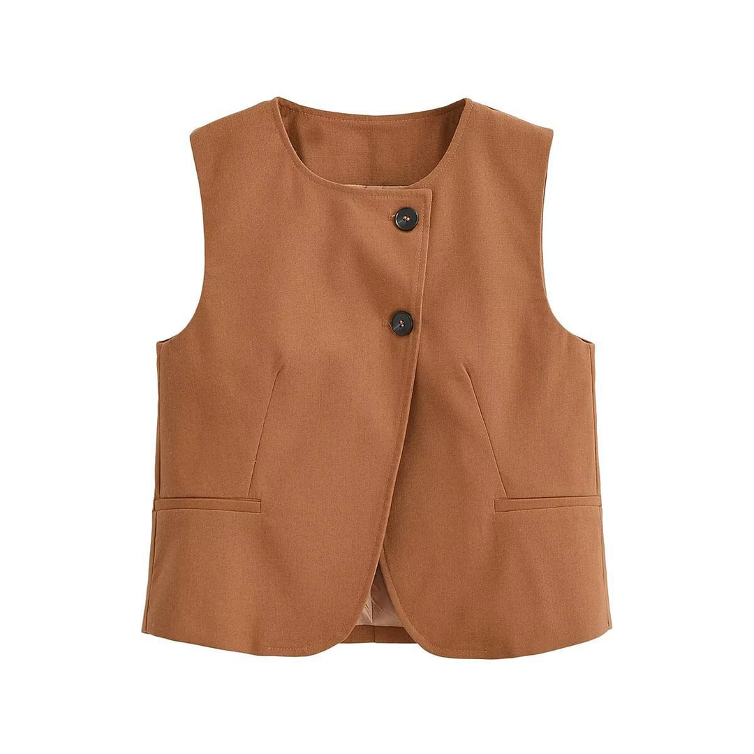 Damen weite Chino-Shorts mit eleganter Faltenlegung und praktischen Seitentaschen R&B
